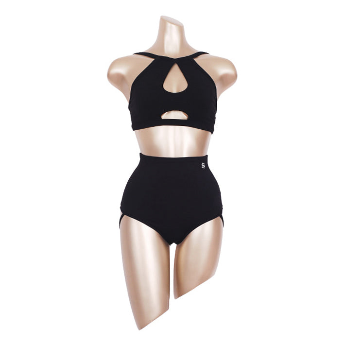 Polewear beauty back sports bra sexy fitness vest-type hollow sling sagging-proof running gathered bra