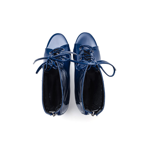 Patent Leather Fish Mouth Short Boots,Sexy Stretchy Open Toe,Jazz Dance High Heels Special,HEELS Dance Shoes Dance Shoes Women