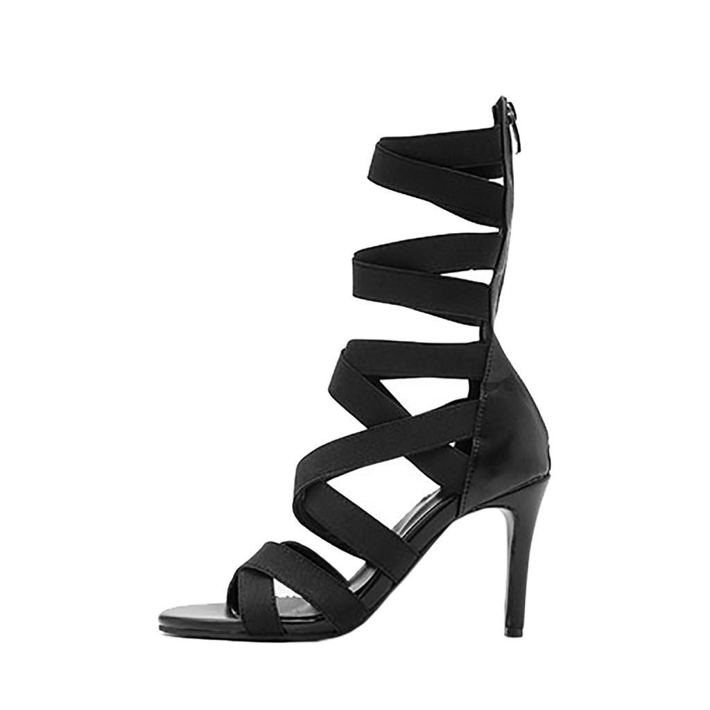 Heels dancing shoes Roman cross strappy sandals jazz dance heels non slip stiletto booties jazz women's plus