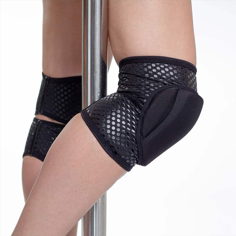 Professional Pole dance knee protector grip pipe anti slip poledance special sponge breathable movement anti-collision and fall