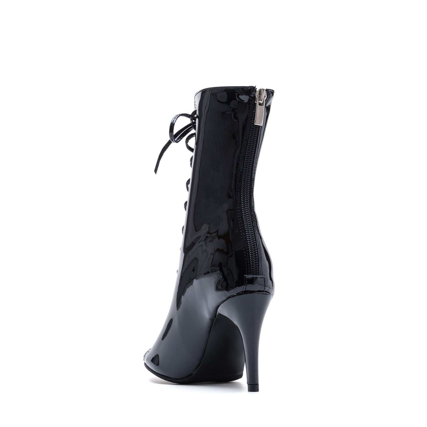 Patent Leather Fish Mouth Short Boots,Sexy Stretchy Open Toe,Jazz Dance High Heels Special,HEELS Dance Shoes Dance Shoes Women