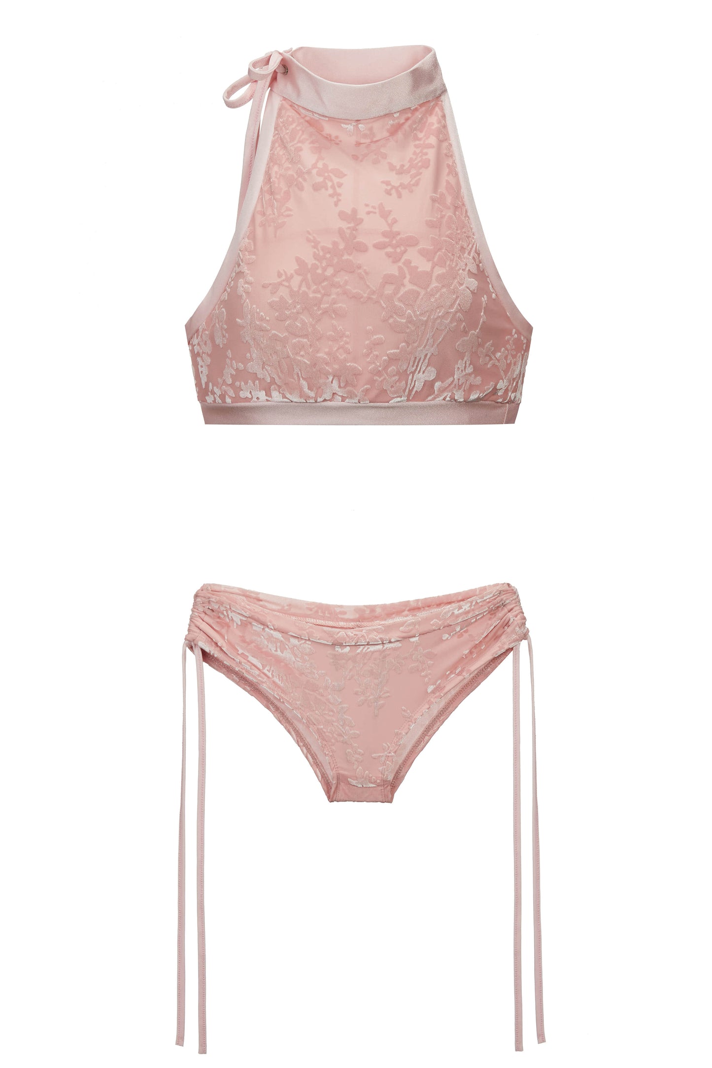 Golden velvet pole dancing clothing underwear female polewear lace-up bra suspenders shorts suit