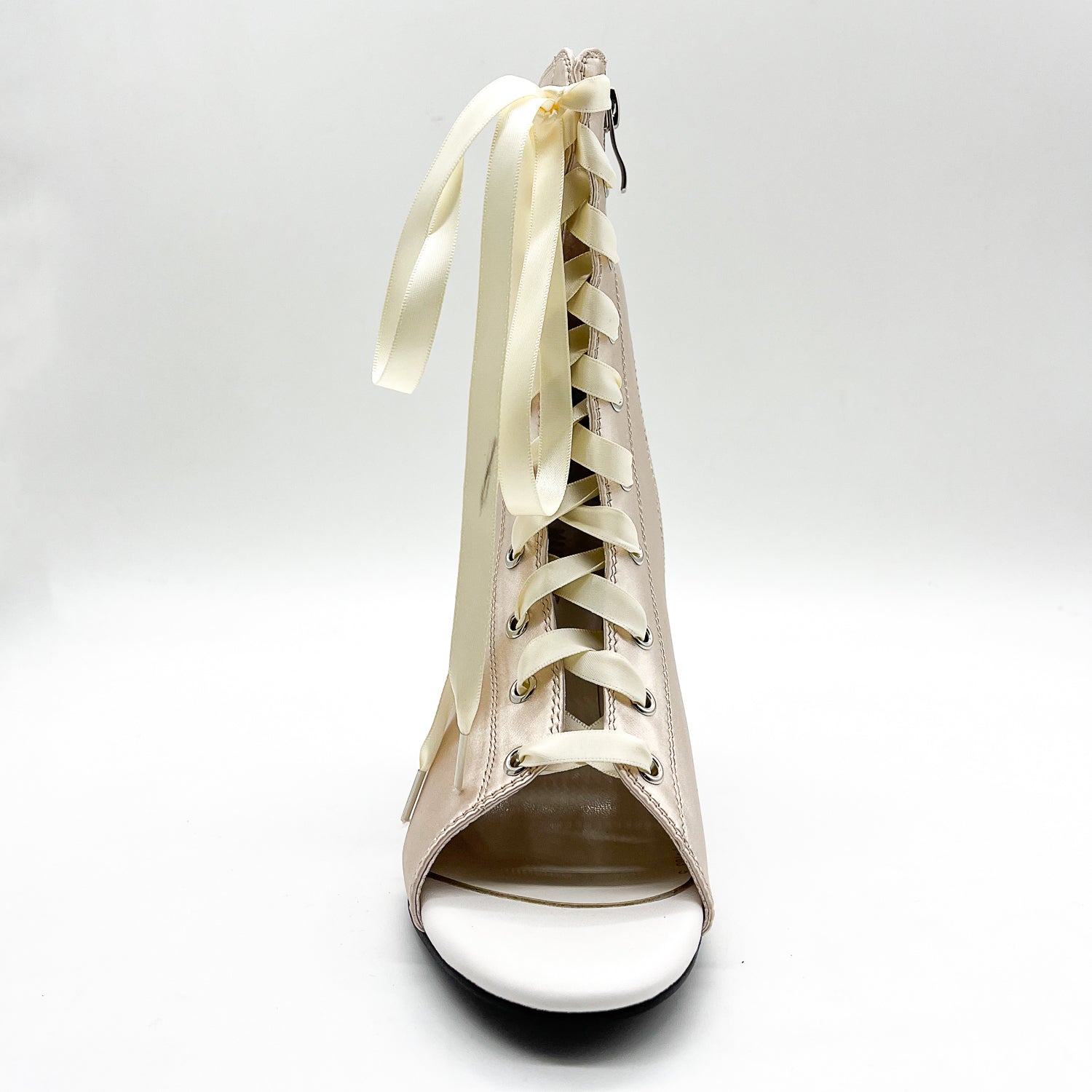 Satin purple fish mouth shoes, jazz high heels, heels dancing shoes, dancing booties, sandals, women and men