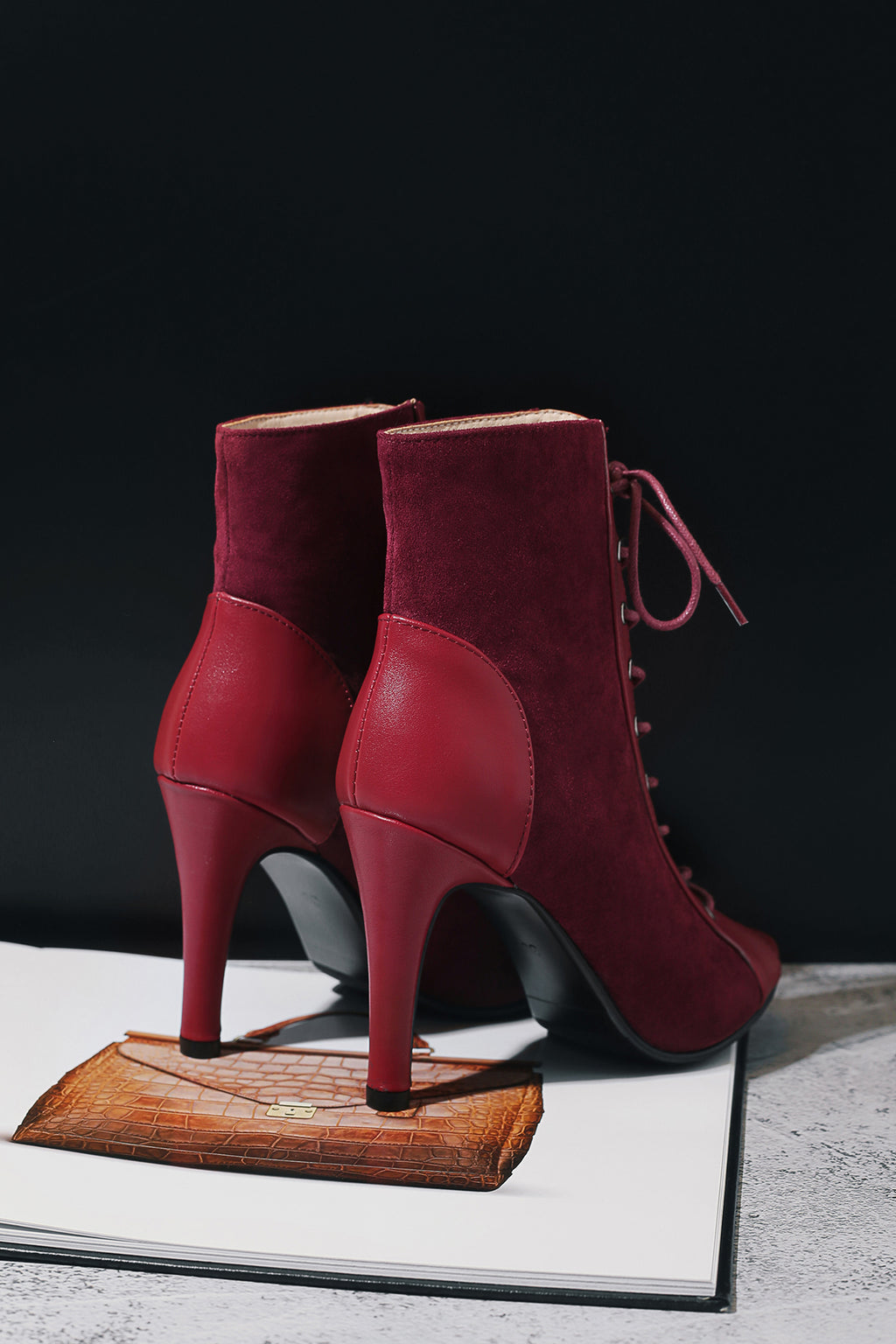 Lace boots, jazz dance-only high heels, sexy dancing heels dancing shoes, booties, summer open-toed fishmouth sandals