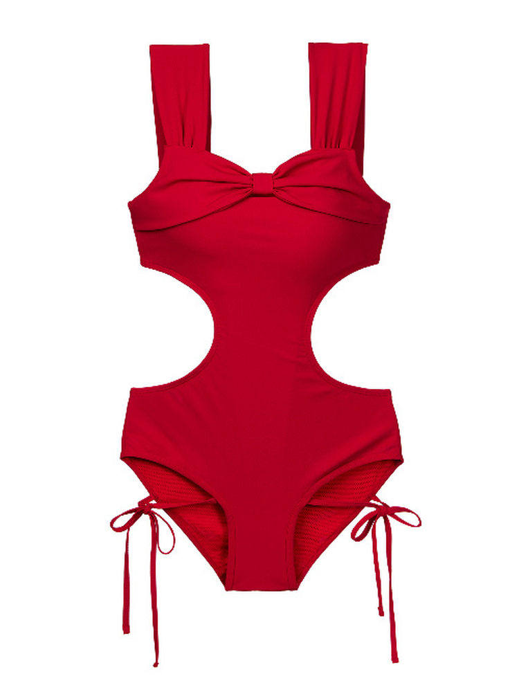 New professional one-piece pole dance costume polewear practice wear temperament slim fit, hollow bow anti-light