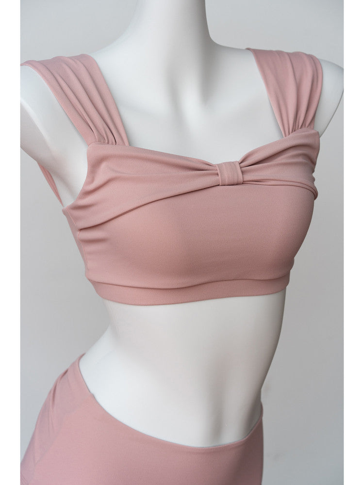 Pole dance underwear, summer professional polewear, shoulder strap vest top, feminine sports fitness