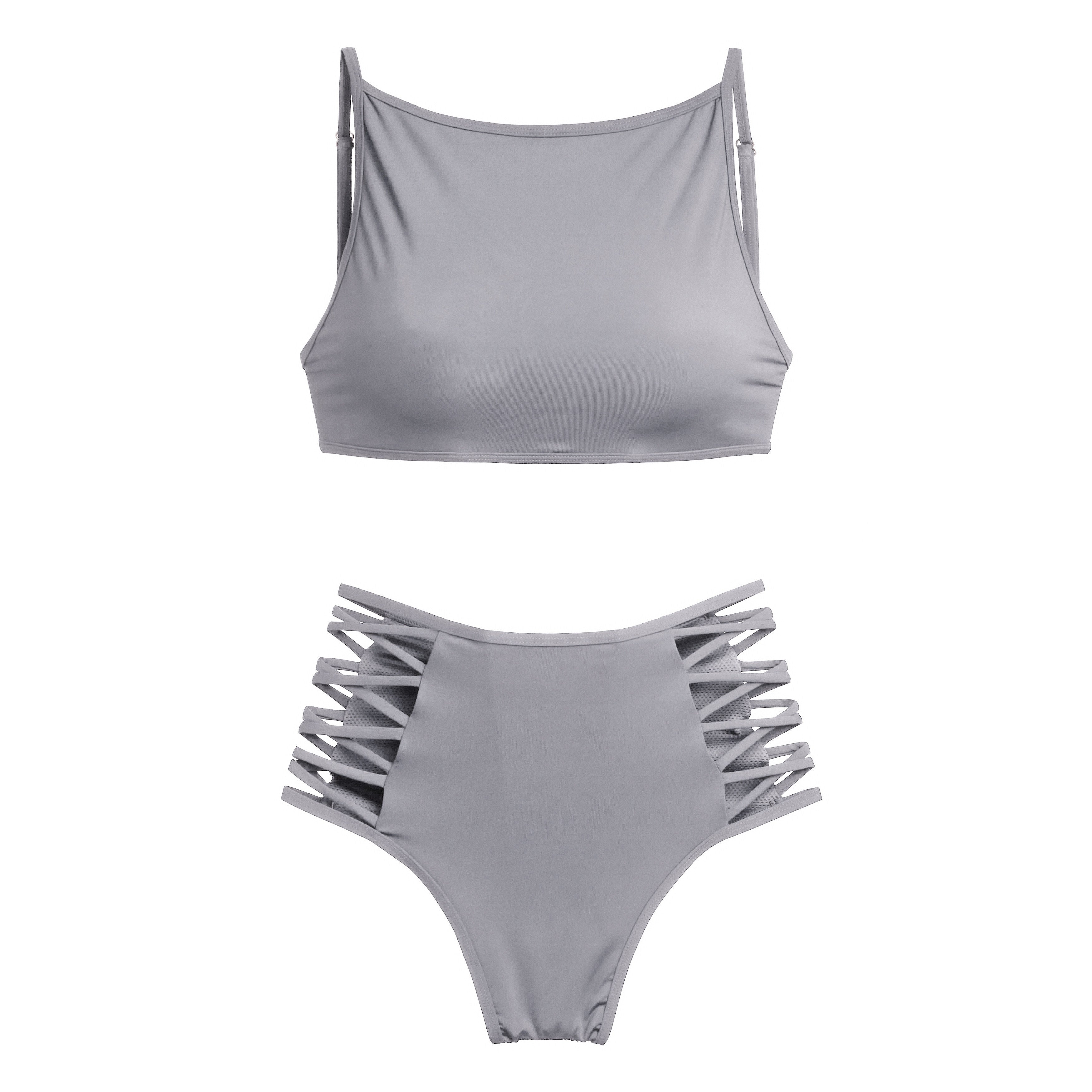 Pole dancer costume underwear women's sports vest polewear lace-up beautiful back bra camisole shorts sexy suit