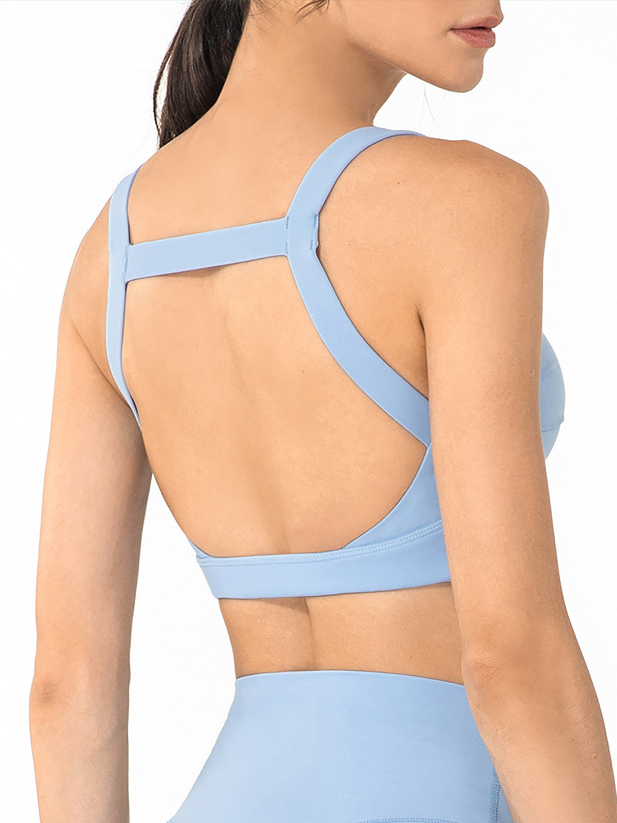 Polewear professional vest anti-light integrated steel pipe clothing suspender outside dance costume beauty back top woman