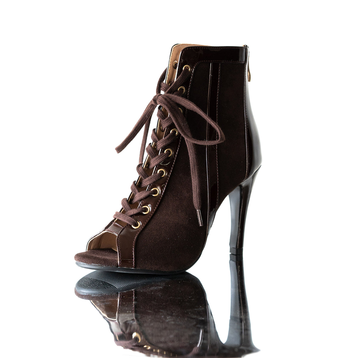 Original Fishmouth jazz dance see-through sexy high heels, HEELS dance shoes, mesh ankle boots, dance shoes, open-toe sandals