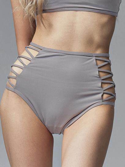 Pole dancer costume women's sports lace-up cut-out shorts black pololewear sexy and comfortable to wear on the outside with elastic straps