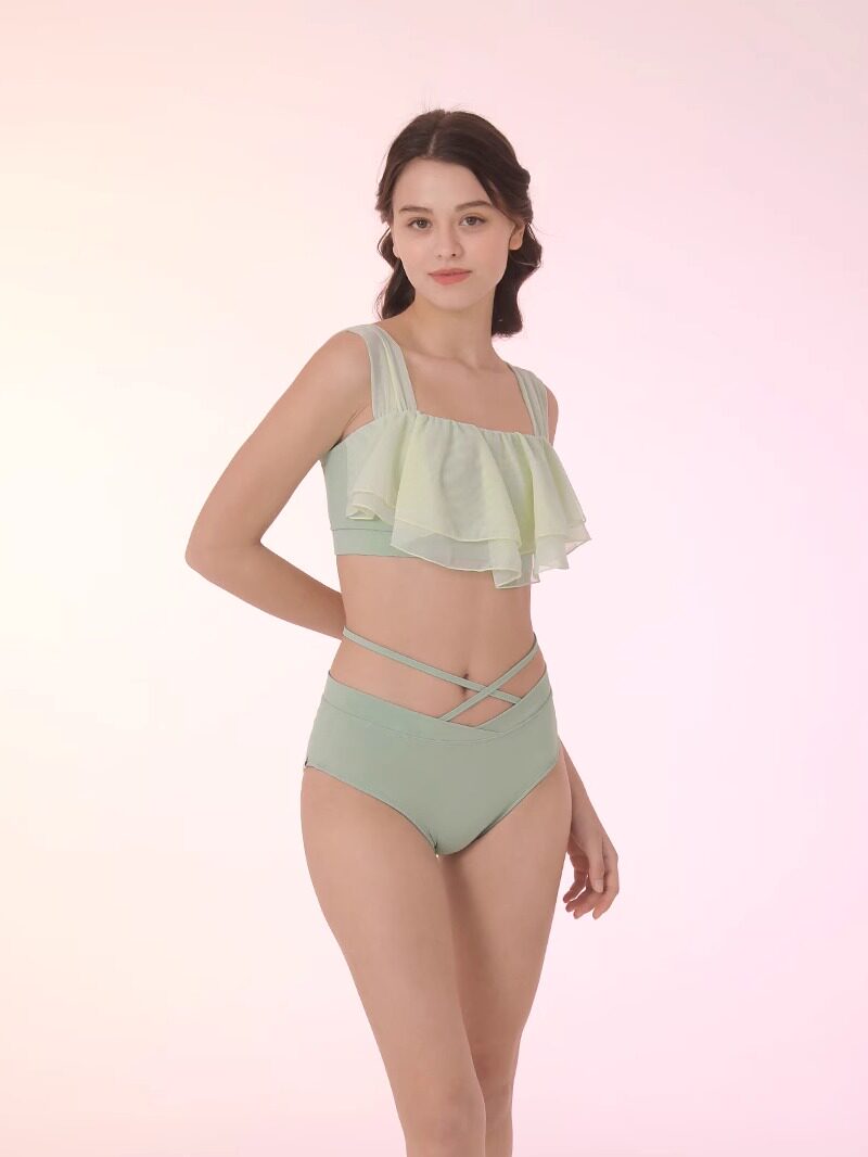 Pole dance costume underwear women's pole wear mesh beautiful back bra suspender professional anti-light shorts set