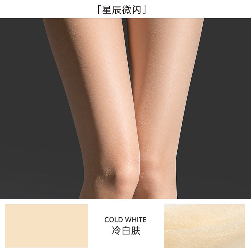 0D ultra-thin gypsophila slight glitter pearlescent stockings pure desire starlight sexy filament silky crotch seamless pantyhose girl
