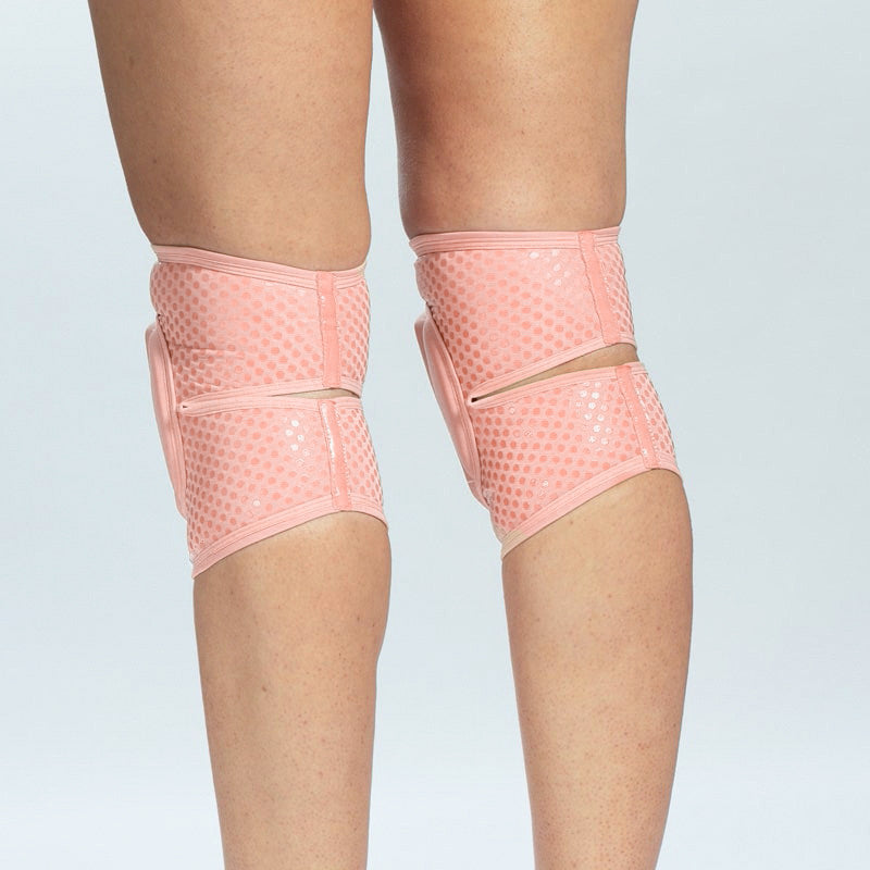 Professional steel tube knee pad grip knee anti-slip poledance special kneeling dancing sports anti-collision anti-fall women