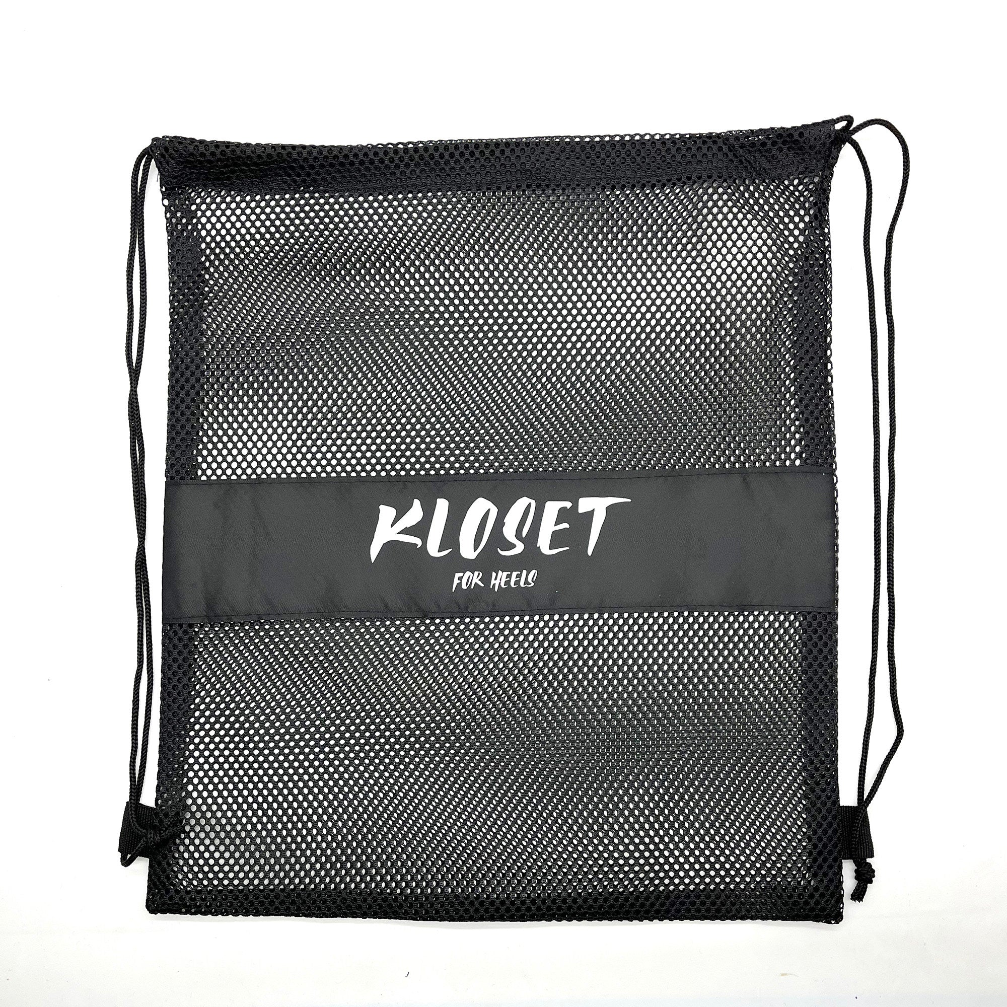 KLOSET High Heels Mesh Bags Multicolor Mesh Drawstring Back Bags Mesh Storage Bags Packaging Bags Mesh Shoe Bags Trendy