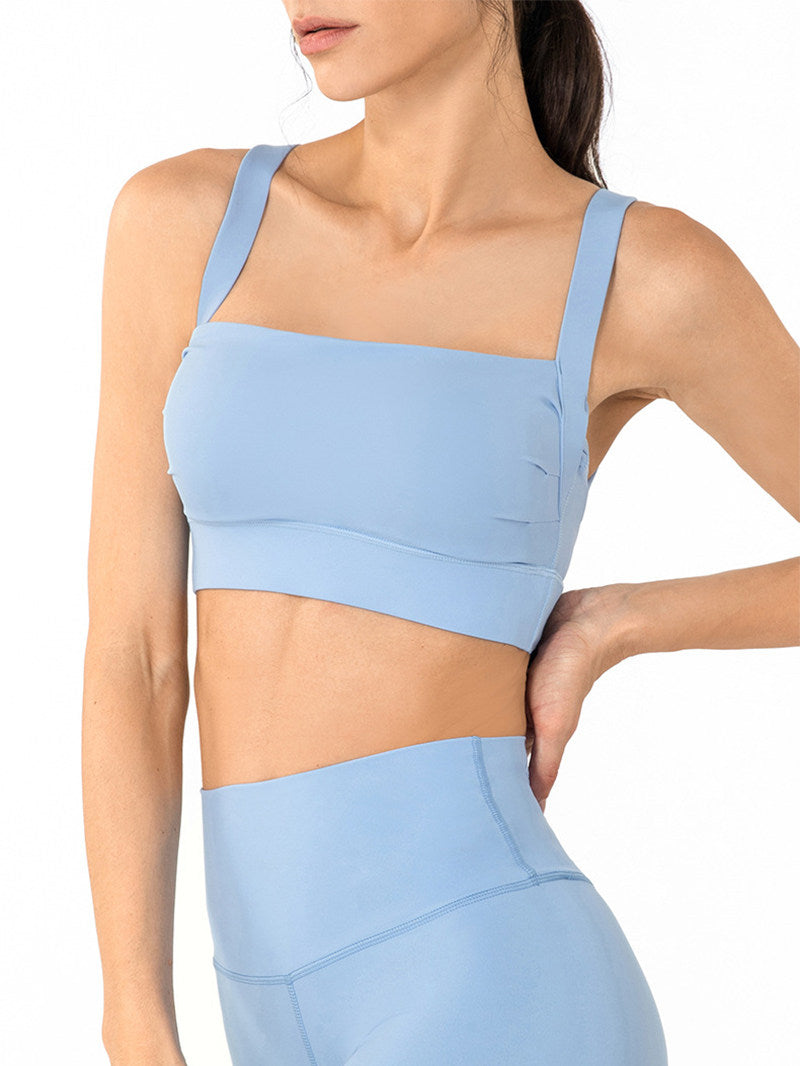 Polewear professional vest anti-light integrated steel pipe clothing suspender outside dance costume beauty back top woman