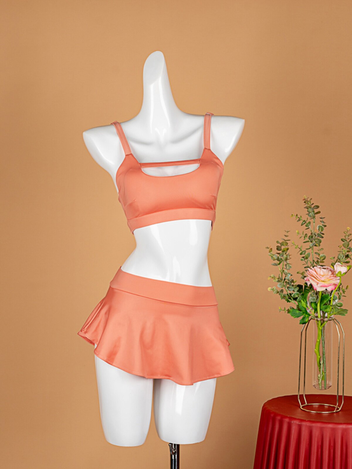 Candy-colored sexy pololewear suit pole dance suit shorts beautiful back professional anti-light sports vest top