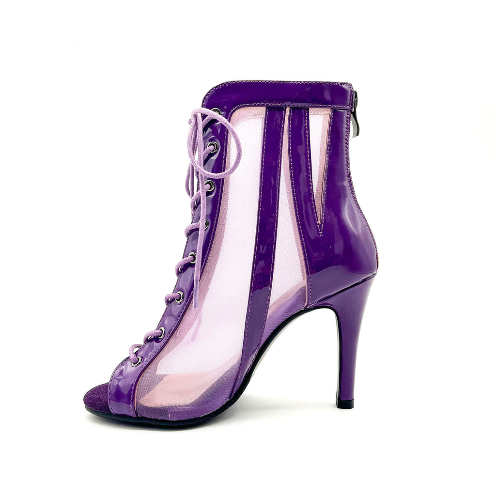 Red mesh jazz dancing fish mouth high heels HEELS special dancing shoes boots dancing shoes sandals dancing women and men