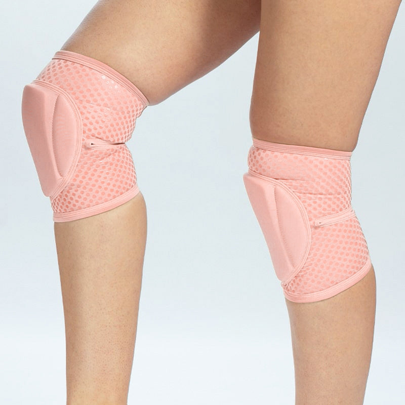 Professional steel tube knee pad grip knee anti-slip poledance special kneeling dancing sports anti-collision anti-fall women