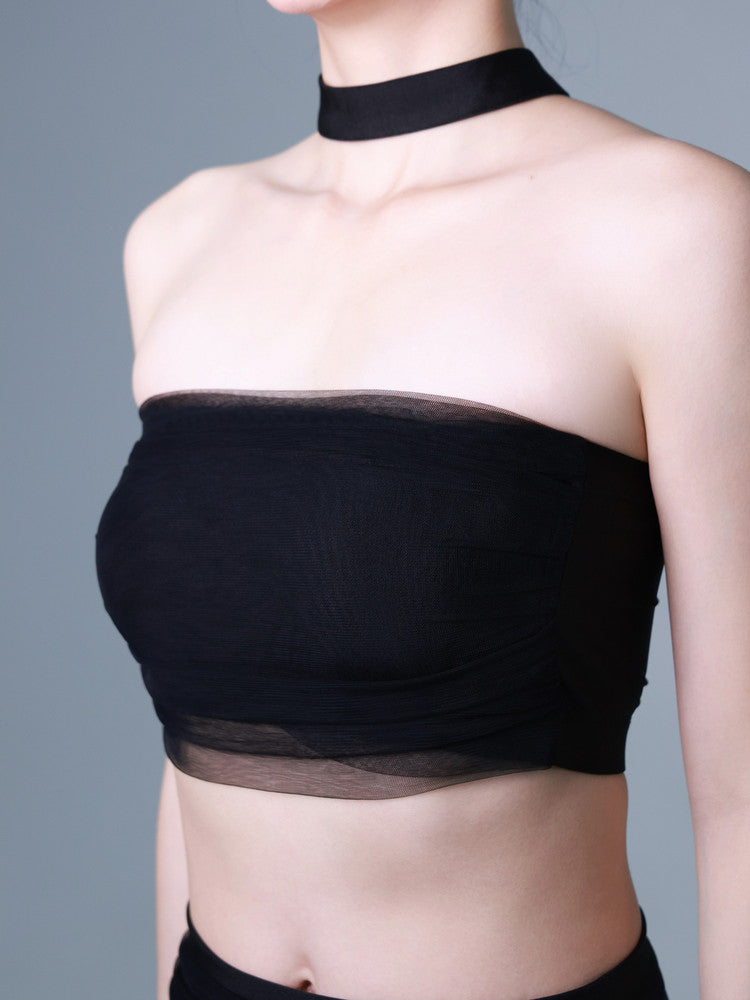 Pole dance costume underwear women's pole wear mesh beautiful back bra suspender professional anti-light shorts set