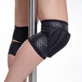 Professional steel tube knee pad grip knee anti-slip poledance special kneeling dancing sports anti-collision anti-fall women