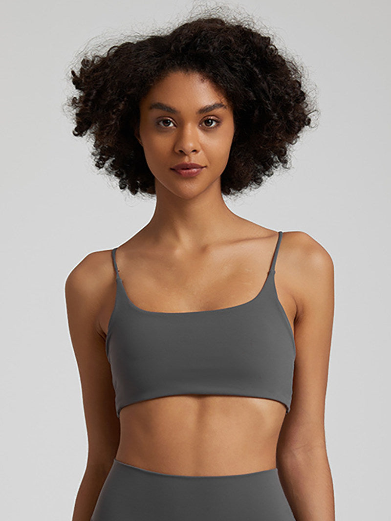 Pole dancing costumes, underwear, women's sports vests, polewear, lace-up beautiful back bras, wearing suspender fitness tops