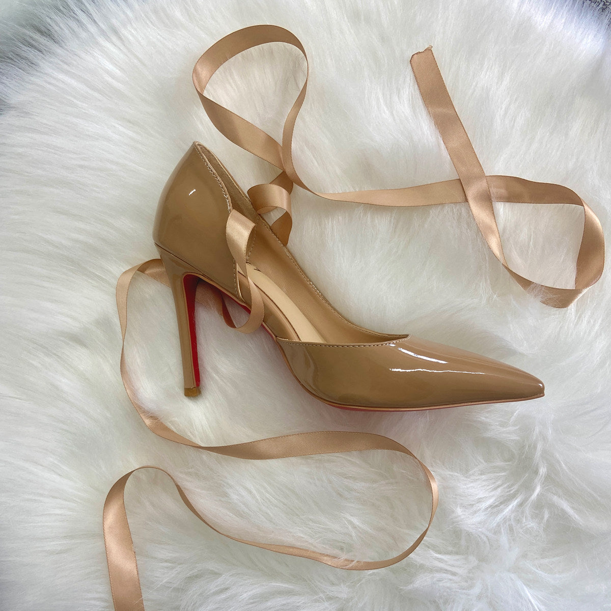 Pump jazz silk strappy dance shoes apricot short high heels pump nude dancing shoes boots heels for women with heels