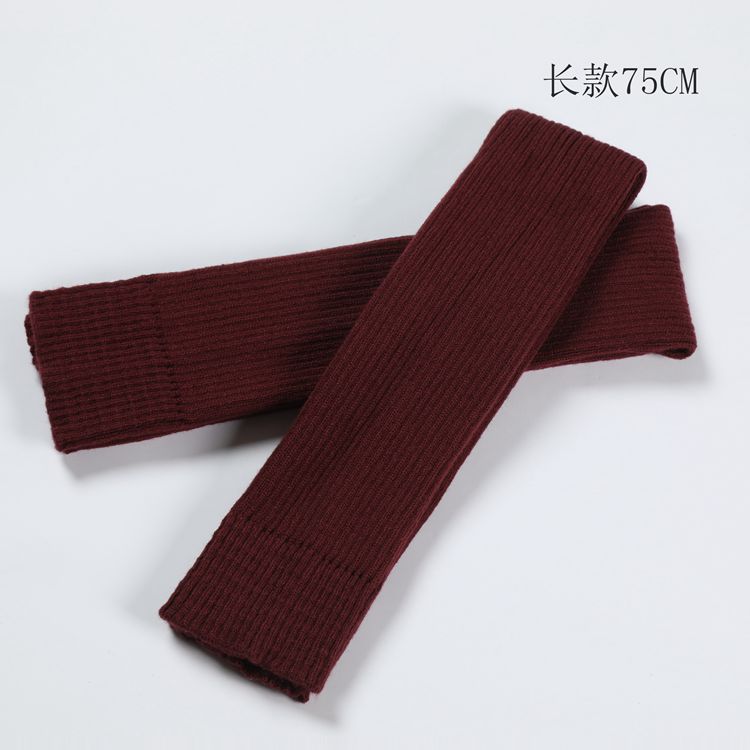 【Use with booties】Heels heels, over-the-knee sock covers, dancing leg covers, knitted to keep warm feet